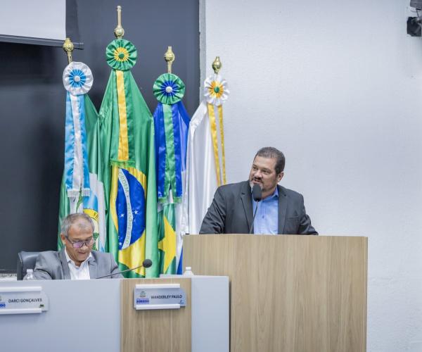 Eleito e empossado o vice-presidente da Mesa Diretora da Câmara de Sorriso