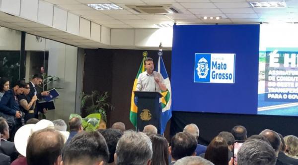 Prefeito participa da assinatura do TAC com a ANTT para transferência da concessão da BR-163