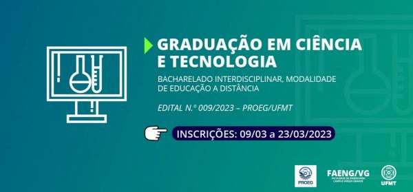 UAB Sorriso oferta bacharelado em Ciência e Tecnologia